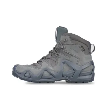 Lowa Wear Resistant Slip Resistant Short Outdoor Boots Men's Gray
