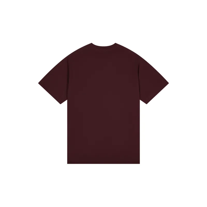 MIANDEMEIXUE Loose Fit Casual Inner Short Sleeved T Shirt Unisex Solid Color-9