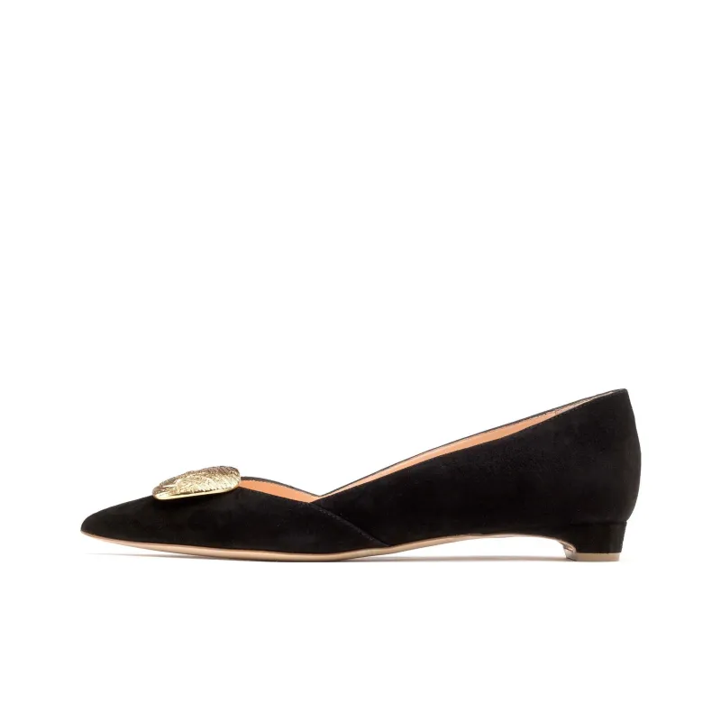 Rupert Sanderson Casual Single Shoes 2cm Women's Black-0