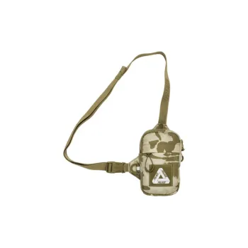 PALACE Nylon Fabric Shoulder Bag Crossbody Bag Regular Unisex Green Camouflage