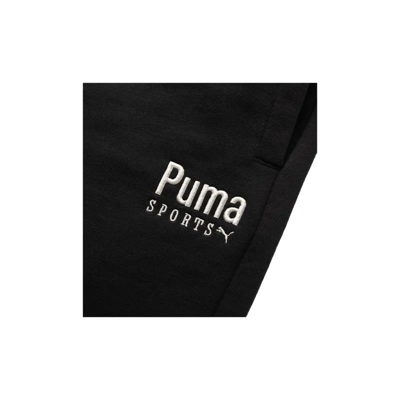 PUMA Knitted Sports Pants Men's Black-7