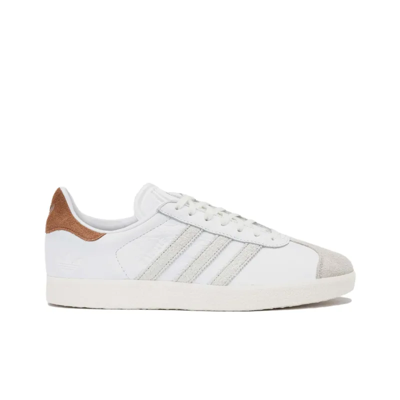 Adidas Gazelle Shoe Palace White Brown-1