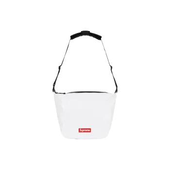 Supreme PVC Shoulder Bag, Crossbody Bag Trumpets Unisex White