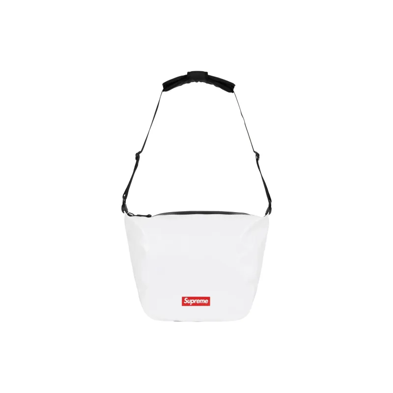 Supreme PVC Shoulder Bag, Crossbody Bag Trumpets Unisex White-0
