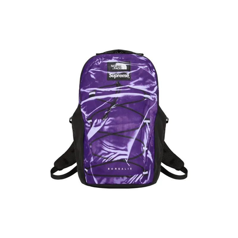 Supreme THE NORTH FACE Collaboration Polyester Backpack Regular Unisex Purple-0