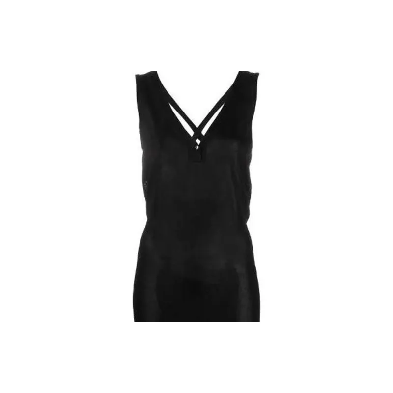 TOM FORD Sleeveless Back Crisscross Midi Dress-4