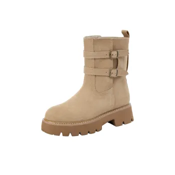 15 MINS Ankle Boots Women's Chestnut/Brown/Black