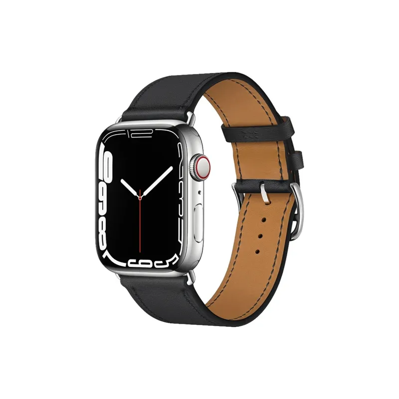 IWabcertoo Watch Band Apple Compatibility Genuine Leather Material-5