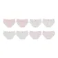 8 Pack-Stripes 2+Heart 2+White 2+Pink 2