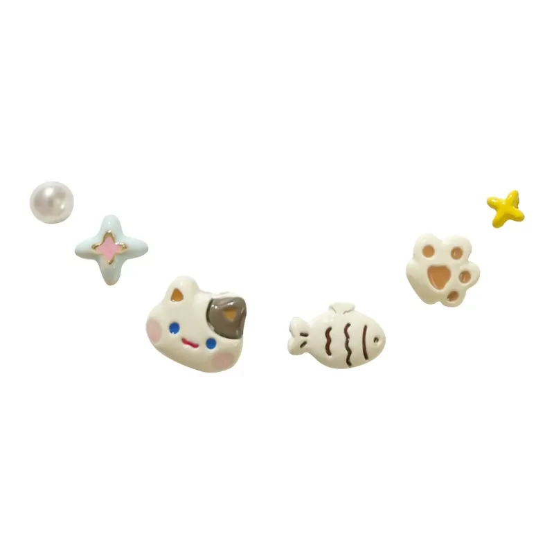 May10th S925 Sterling Silver Stud Stud Earrings Women's-0