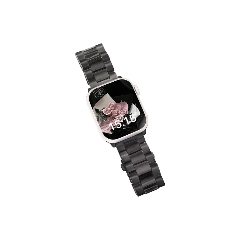 Xuanren Compatibility Iwatch S9 Apple Watch Bands Individual Creative Design Unisex-3