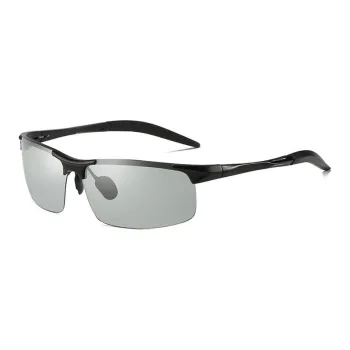 Thunder Pailong Metal Rectangular Sunglasses Men's