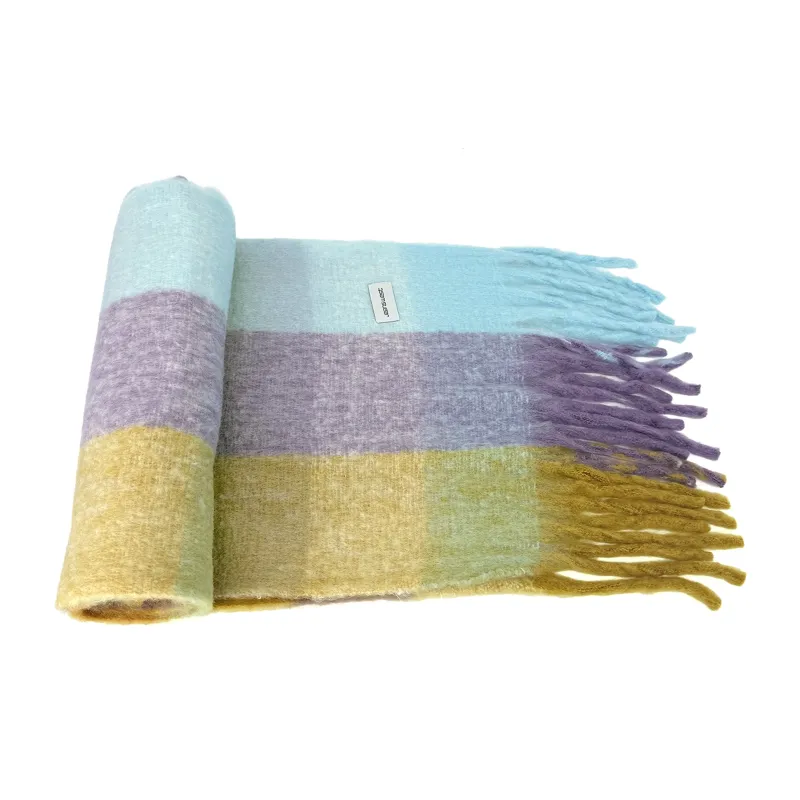 JEANSWEST Polyester Knit Scarves Women's-3