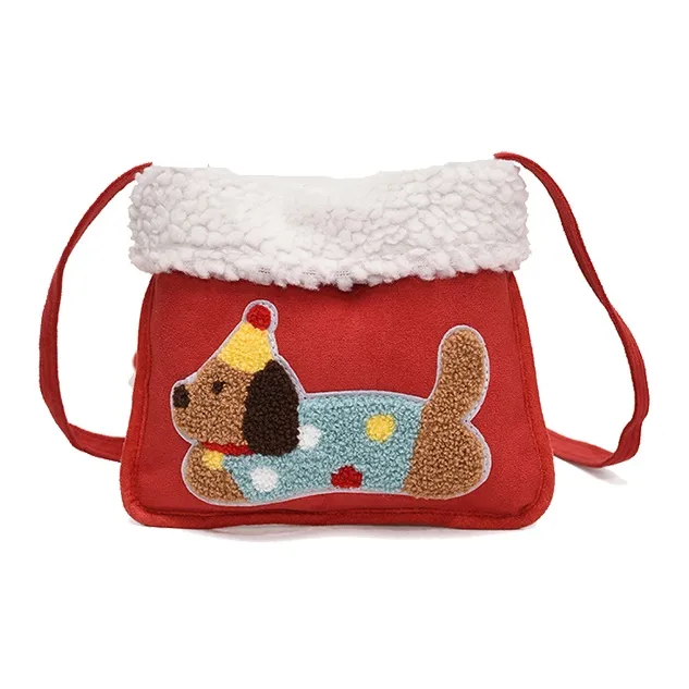 GOBLIN SHARKS 1759 Woolen Shoulder Bag Women's Brown & Khaki/Brown & White/Red/Pink-11