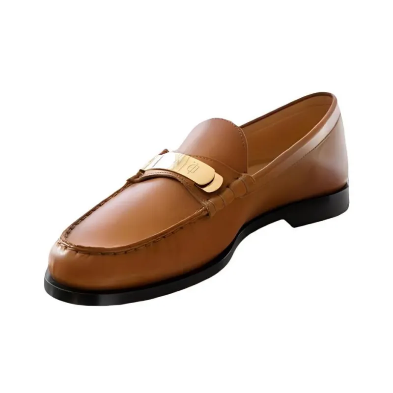 DEAR FRANCES Loafers 1.5cm Women's Brown-2