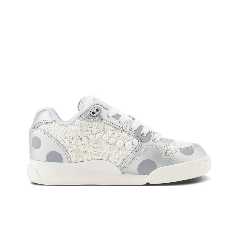 ZHANGQUANSHENIANXIANDING x Vans Rowley Wear resistant And Lightweight Low Top Skateboard Shoes Unisex White-1