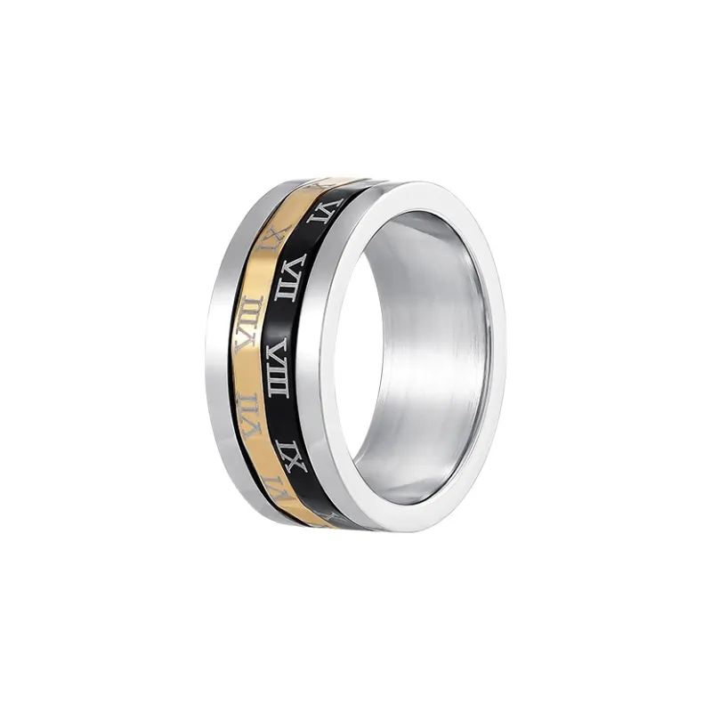 MISS XIA JWY Titanium Steel Rings Unisex-0