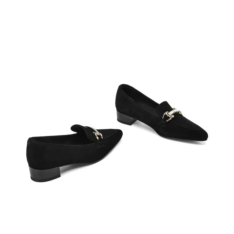 XICUNMINGWU Chunky Heel High Heels 3CM Women's-1