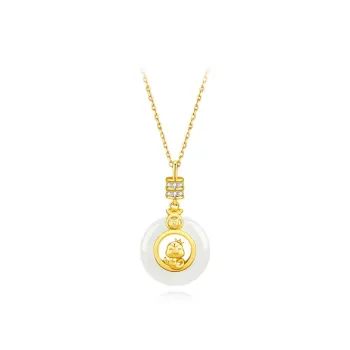 ROGA Colored Glaze Necklaces Women's