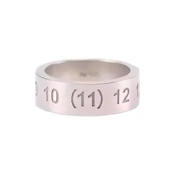 Maison Margiela 925 Sterling Silver Rings Unisex Silver