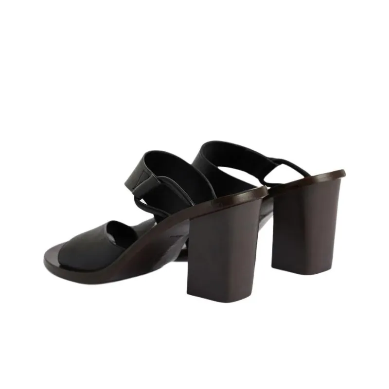SOEUR Astree 80mm Leather Mules-3