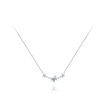 KUMET Zircon Necklaces Women's Couple's Anniversary Gift