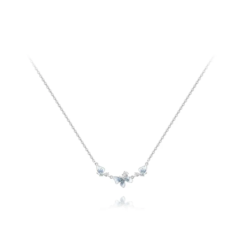 KUMET Zircon Necklaces Women's Couple's Anniversary Gift-0