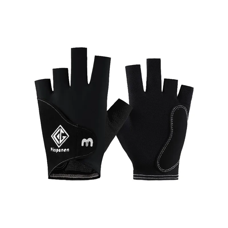 SMVP Billiards Three Finger Gloves Unisex Army Green-4