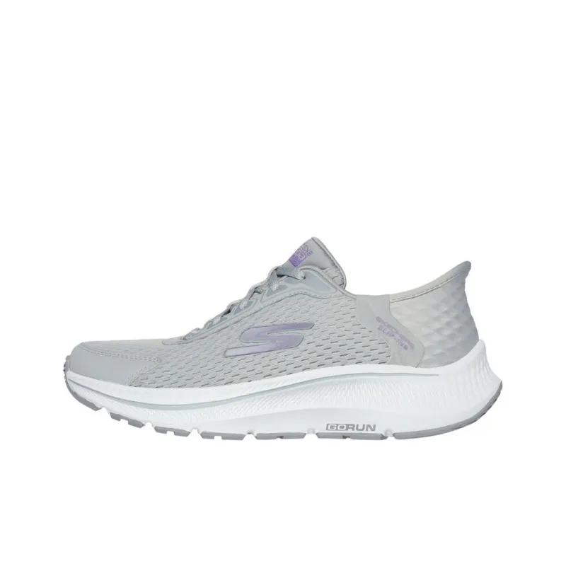 Skechers Go Run Consistent 2.0 Wear resistant And Lightweight Low Top Running Shoes Women's Gray-0