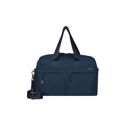 SAMSONITE Nylon Handbag Shoulder Bag Crossbody Bag Travel Bag 21.2L Unisex Dark Blue