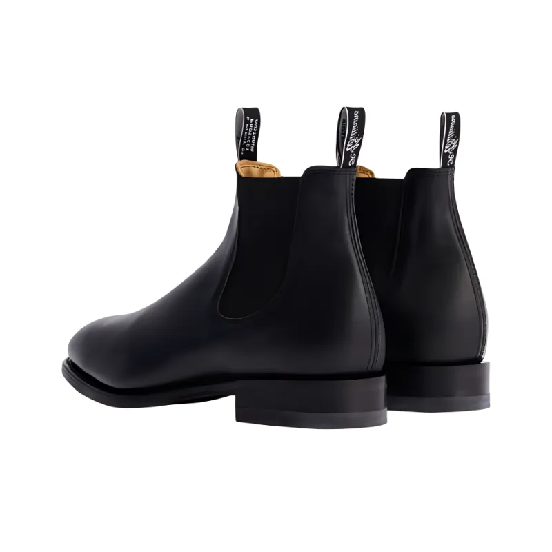 R.M.WILLIAMS Short Chelsea Boots Men's Black-4