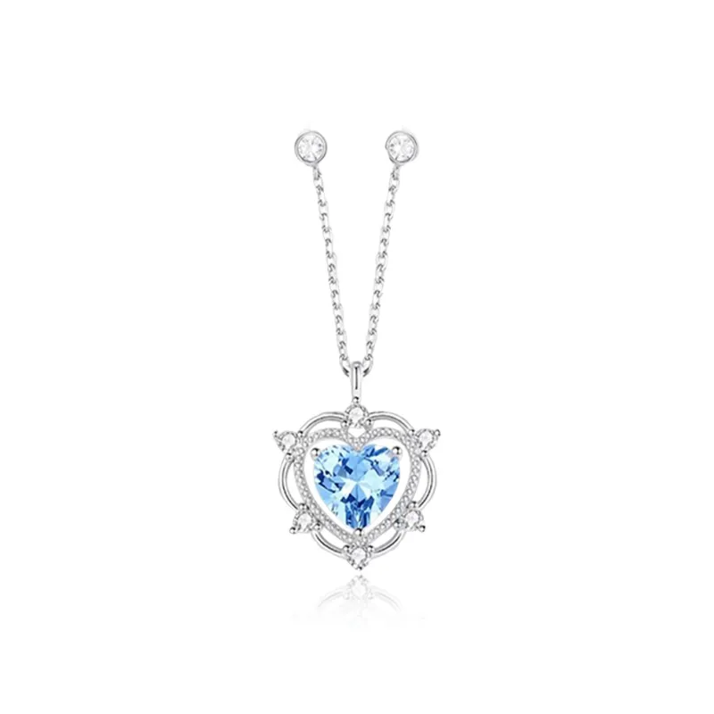 WANLIACC S925 Silver Necklaces Women's-3