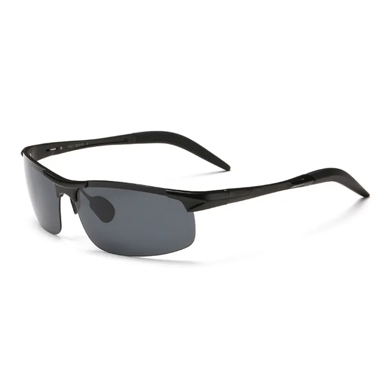 Thunder Pailong Metal Rectangular Sunglasses Men's-7