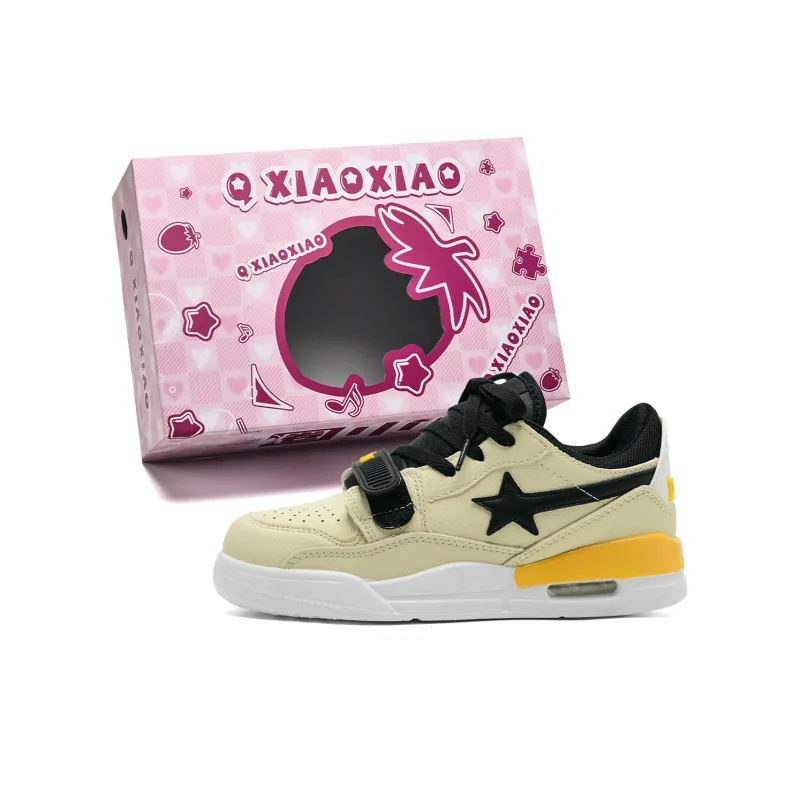 Circle Small Cushioning Coverage Wear-Resistant Lightweight Slip-Resistant Low-Top Skateboard Shoes Unisex-56