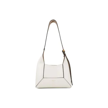 Jimmy Choo Calfskin Shoulder Bag Women's White