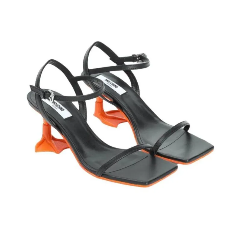 MOSCHINO Strap Sandals Women's Black-2