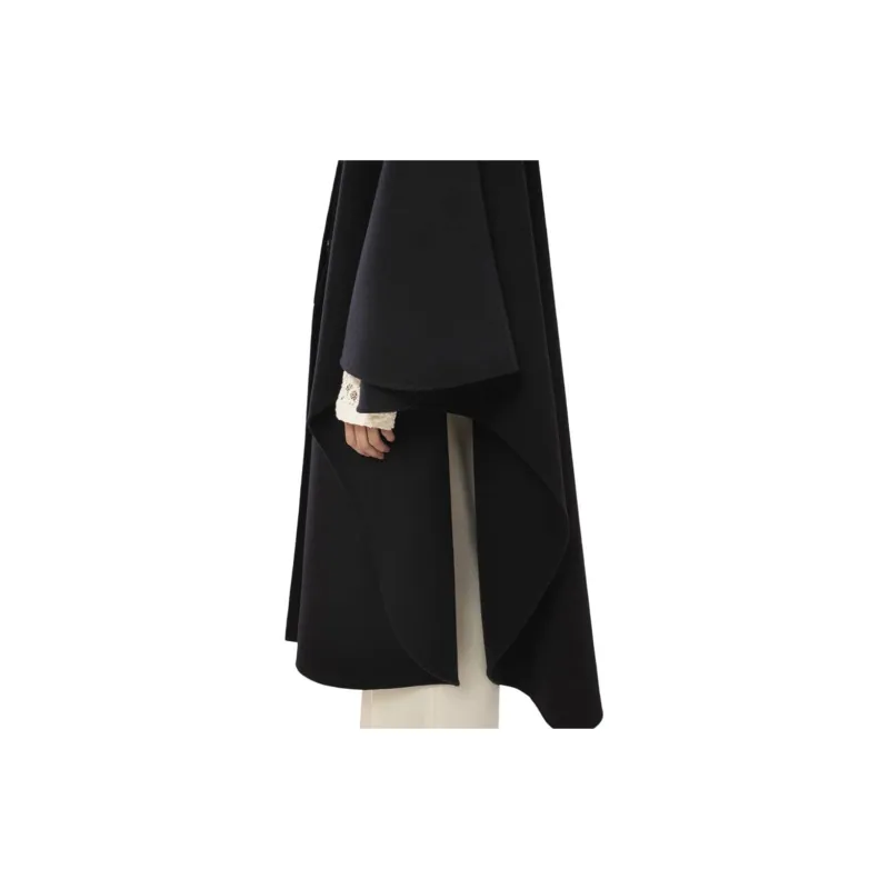 Chloé Wool blend Hooded Cape-4