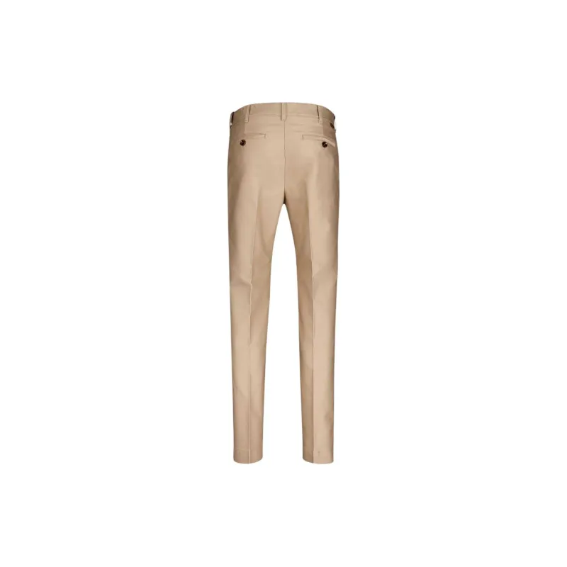 TOM FORD Logo Patch Straight Leg Tailored Trousers-1