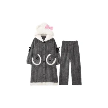 O'MESIK Pajama Set Women's Dark Gray