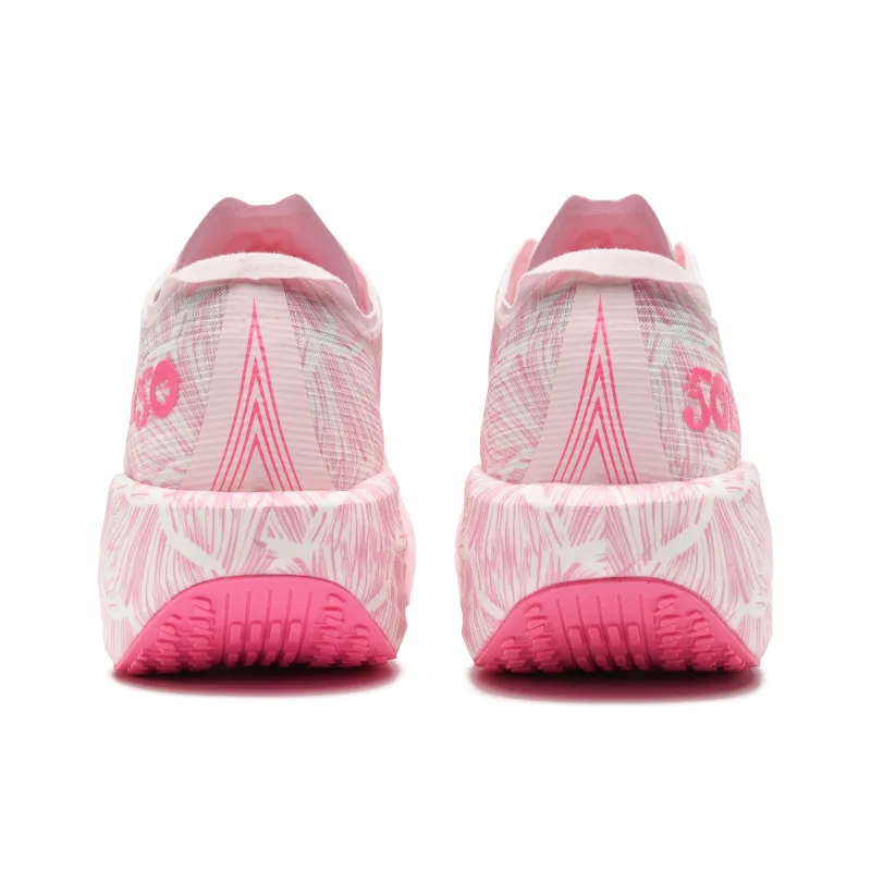 50 Cushioning, Breathable, Impact Resistant Low Top Marathon Running Shoes Unisex Silver Red Pink Peach-4