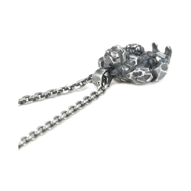 Yamagata S 990 Silver Necklaces Men's-4
