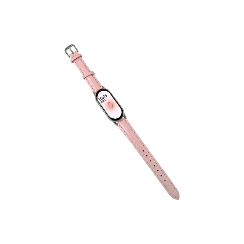UHADA Xiaomi Compatibility Watch Band Compatibility Wrist 13 16cm Leather-0