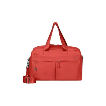 SAMSONITE Nylon Handbag Shoulder Bag Crossbody Bag Travel Bag 21L Unisex Coral Red