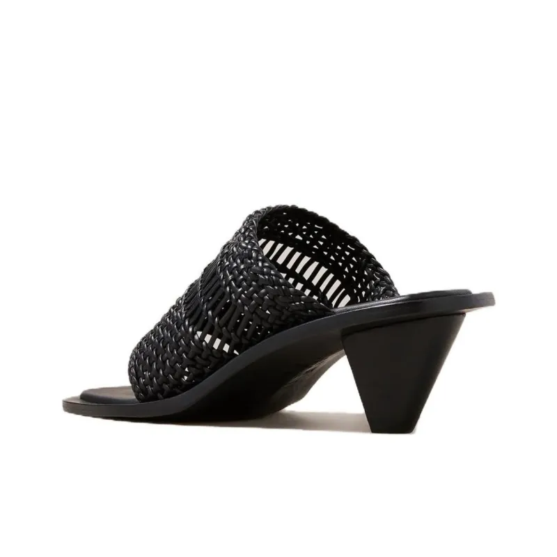 A.EMERY Slide Slippers 5.5cm Women's Black-3