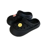 Black with Creative Multicolor Buttons