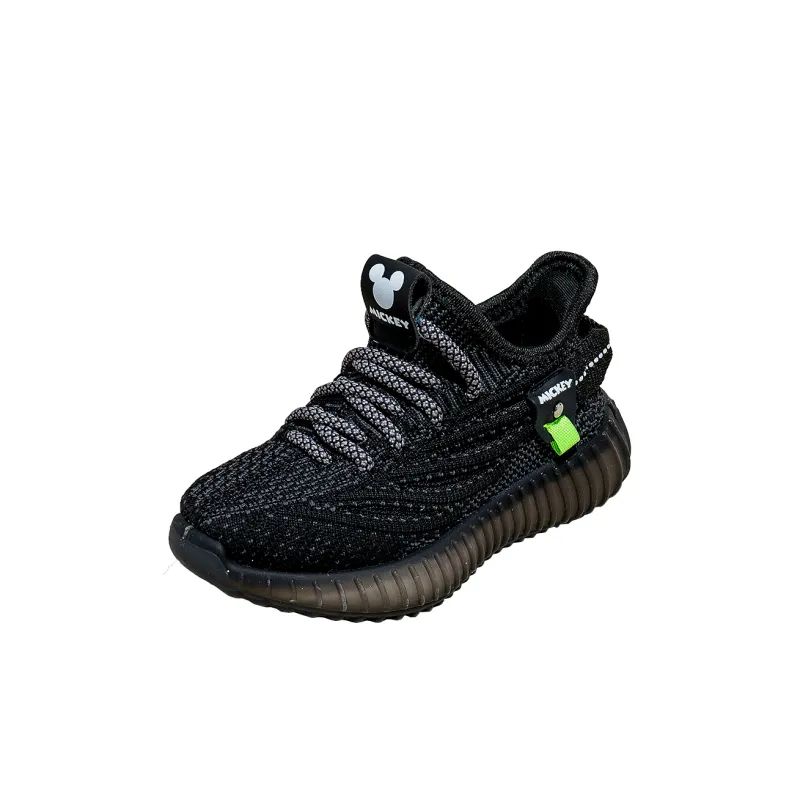 Disney Mickey Series Breathable Lightweight Cushioning Low Top Kids Lifestyle Shoes Kids'-1