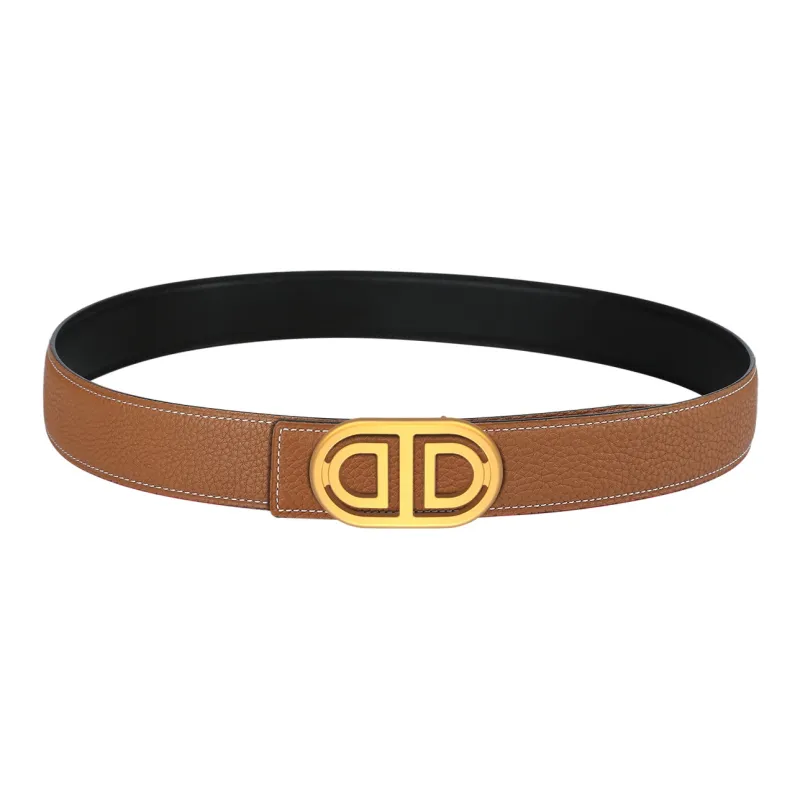 CATELLES Double Sided Top Grain Cow Leather Leather Belts Men's Width  3.2cm-24