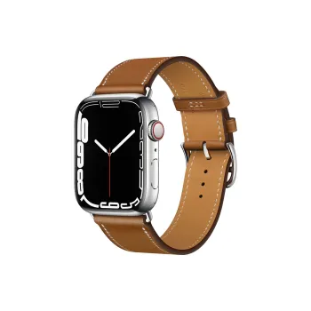 IWabcertoo Watch Band Apple Compatibility Genuine Leather Material