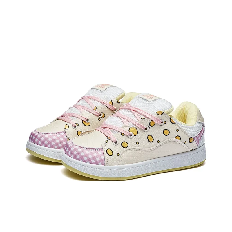 MEXICAN Anti Slip Wear Resistant Low Top Skateboard Shoes Women's-3