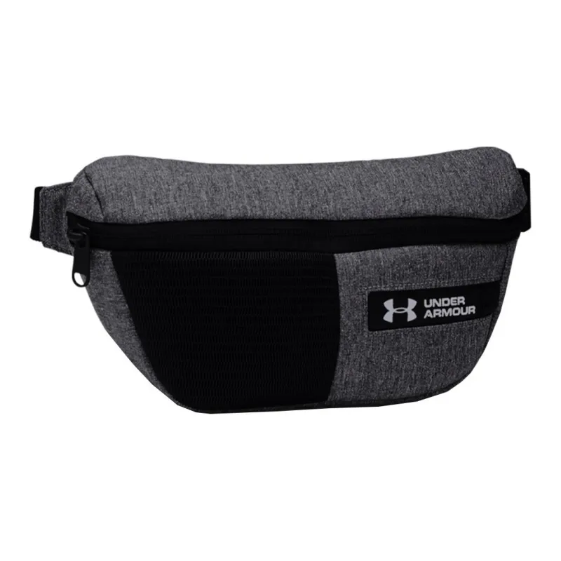 Under Armour Polyester Polyamide Fanny Pack Regular Unisex Black Gray Color-0